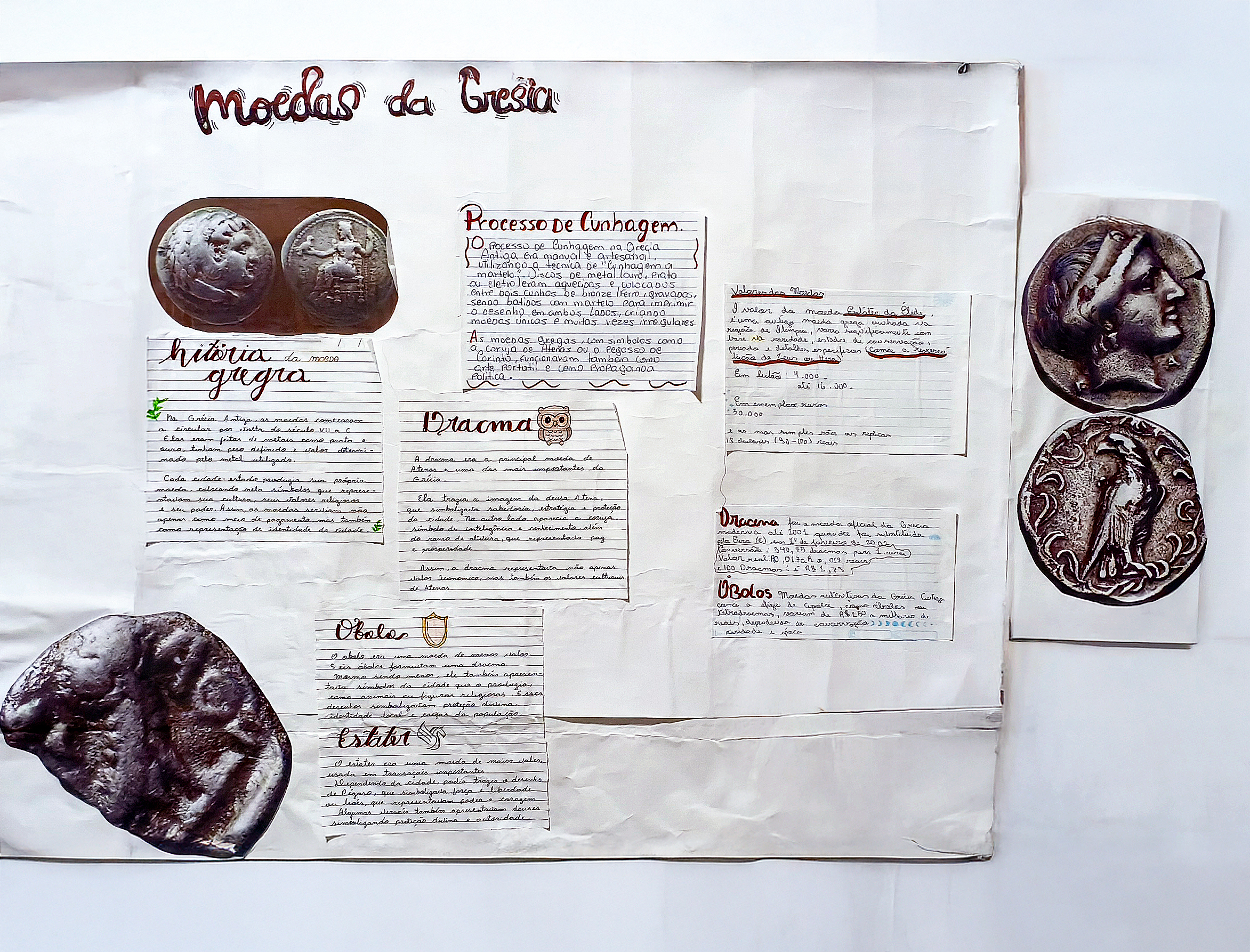 Moeda da Grécia antiga